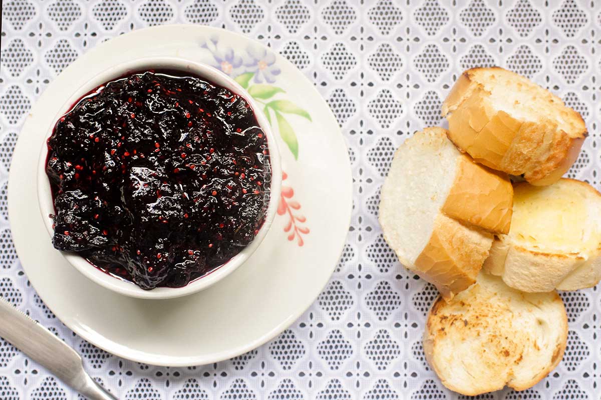 Receita de Geleia de Amora - aproveite que estamos na época e faça em casa.