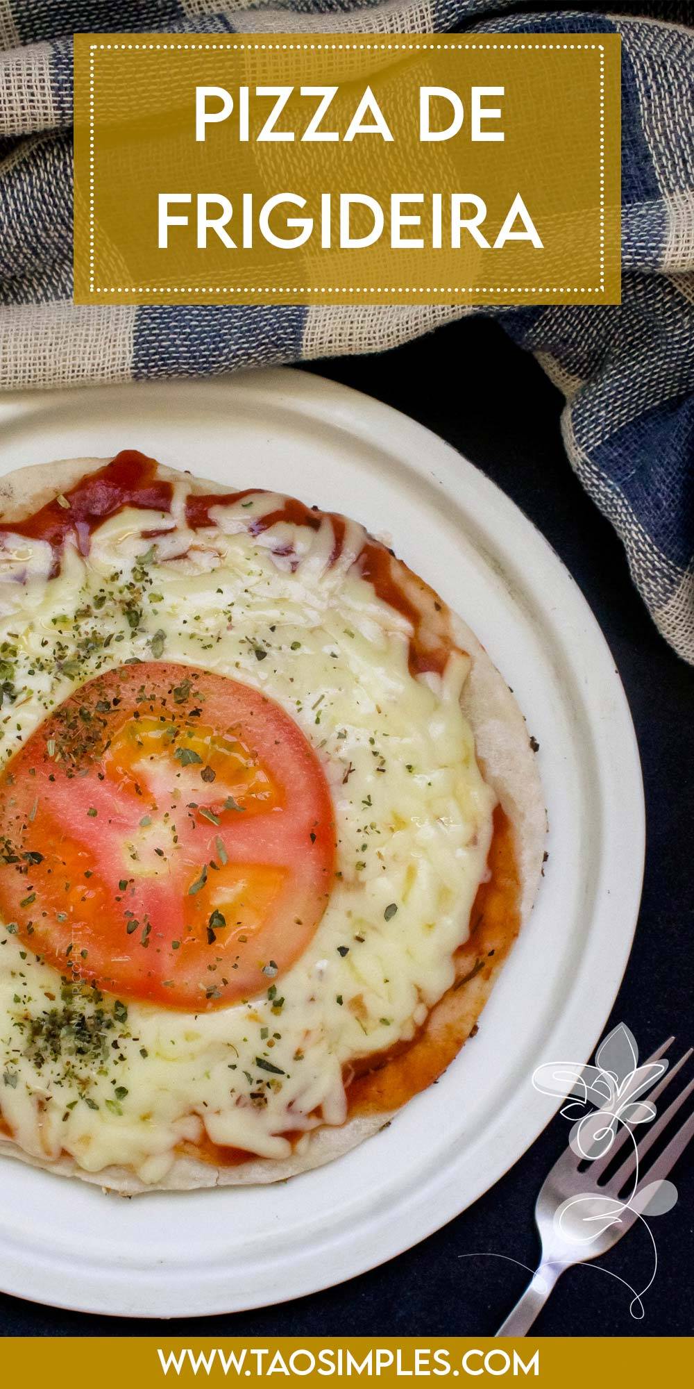 Receita de Massa de Pizza de Frigideira - faça um delicioso lanche para o final de semana.