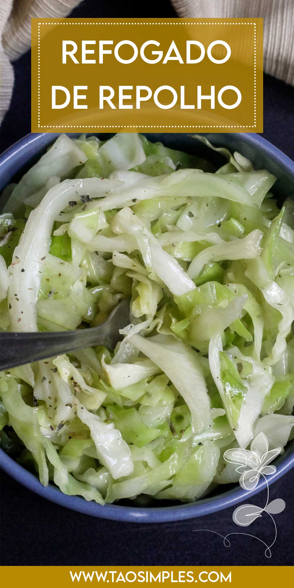 Receita de Refogado de Repolho - para servir no almoço ou jantar da semana da sua família. 