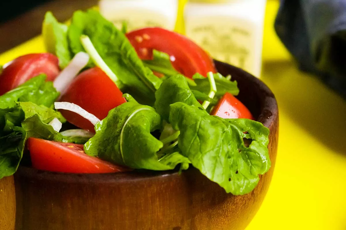 Salada de Rúcula com Tomate