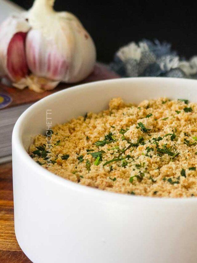 Receita de Farofa de Alho