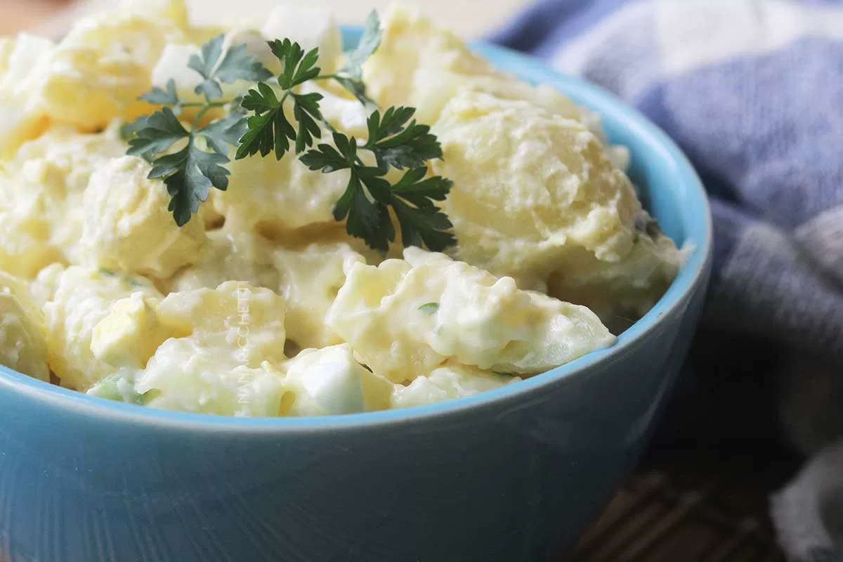 Salada de Batata com Ovos