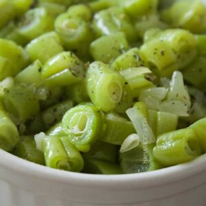 Receita de Vagem Refogada - um delicioso acompanhamento de legumes para o almoço ou jantar.