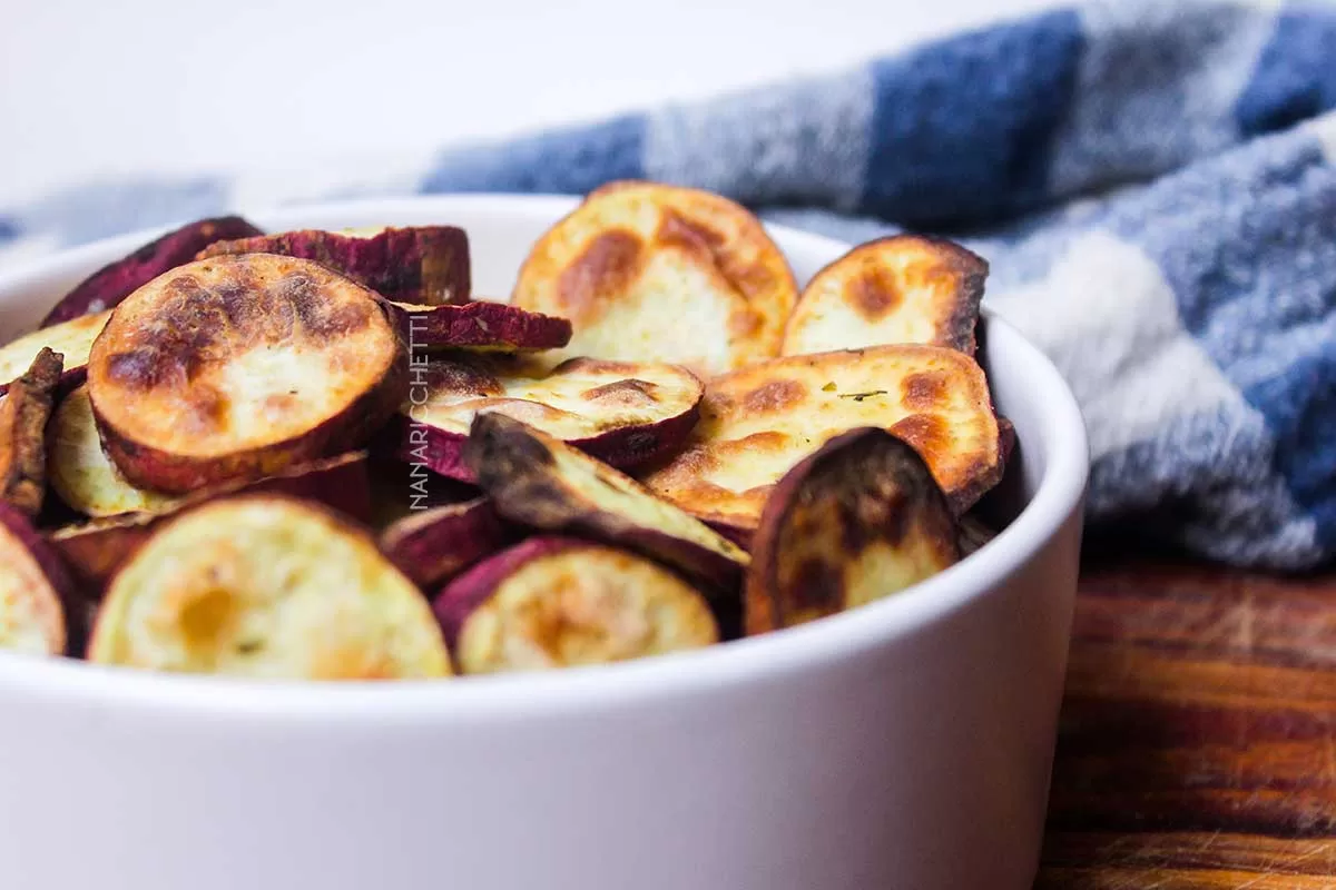 Aprenda a como fazer batata doce na airfrayer, essa receita é muito fácil.