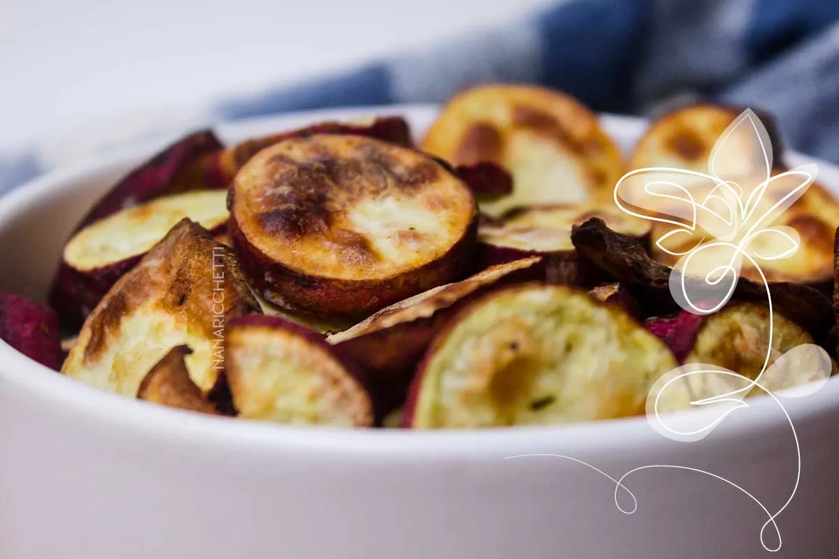 Aprenda a como fazer batata doce na airfrayer, essa receita é muito fácil.