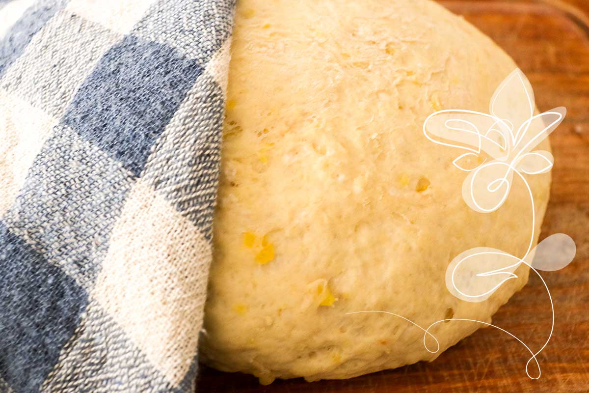 Receita de Pão de Mandioquinha sem Leite e Ovos - para o lanche do final de semana.