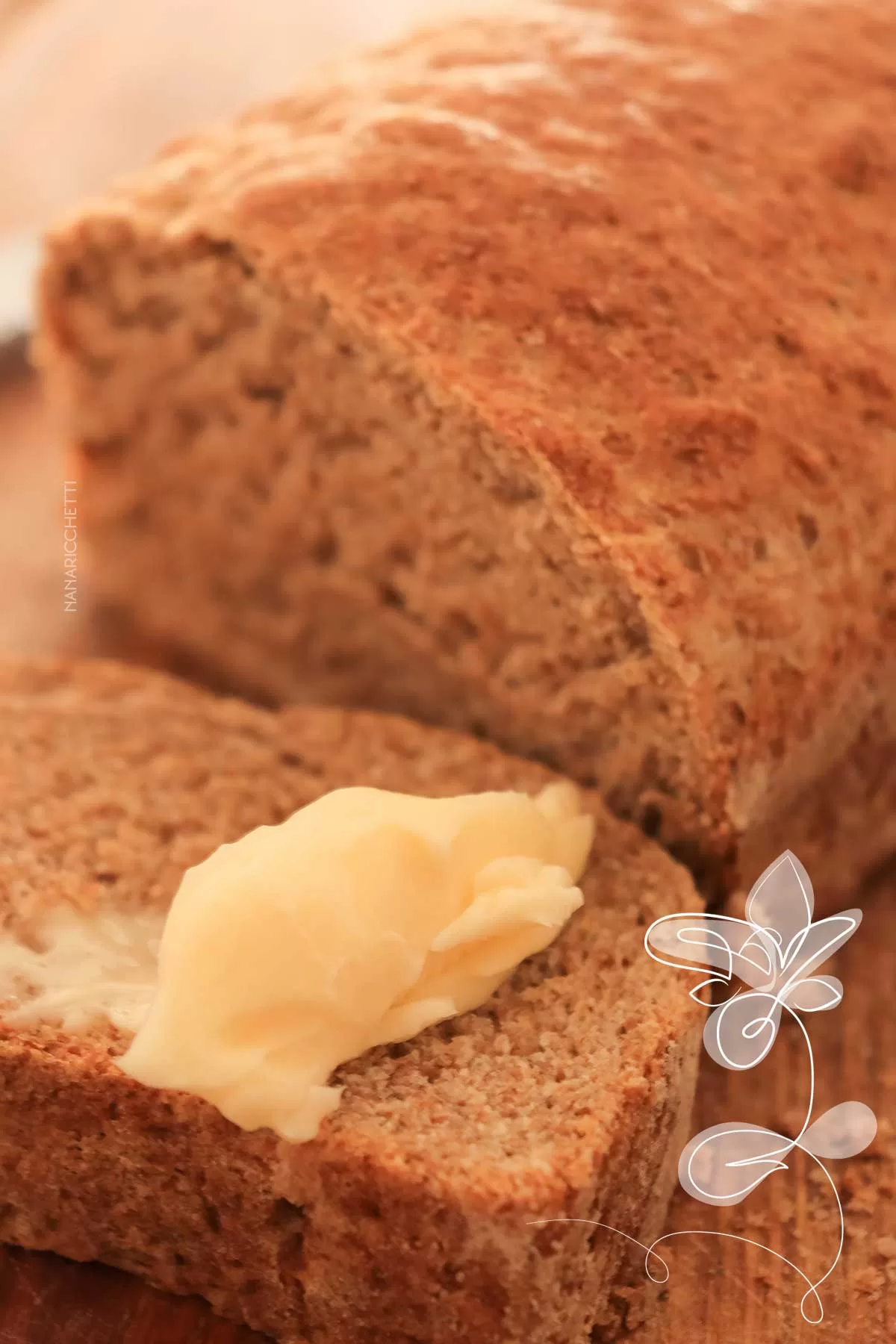 Receita de Pão 100% Integral - faça em casa o seu próprio pão caseiro. 