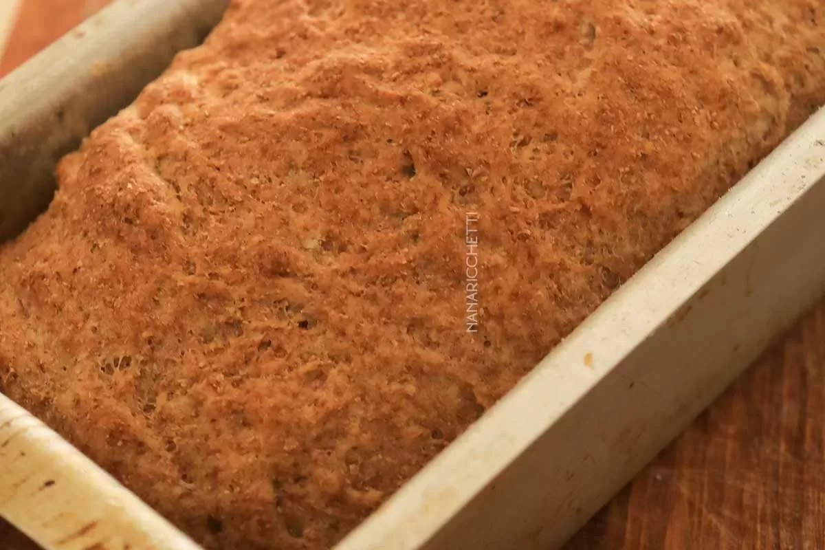 Receita de Pão 100% Integral - faça em casa o seu próprio pão caseiro.