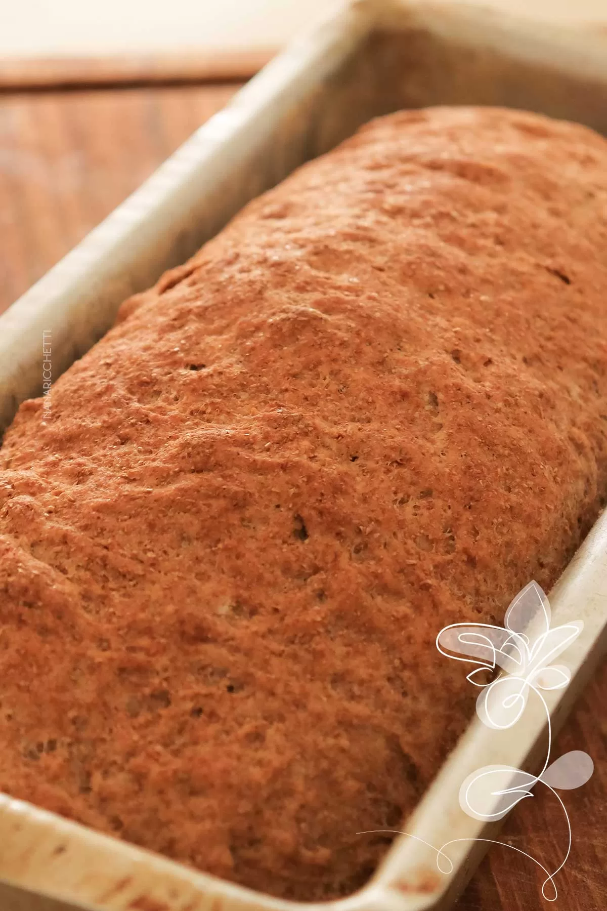 Receita de Pão 100% Integral - faça em casa o seu próprio pão caseiro.