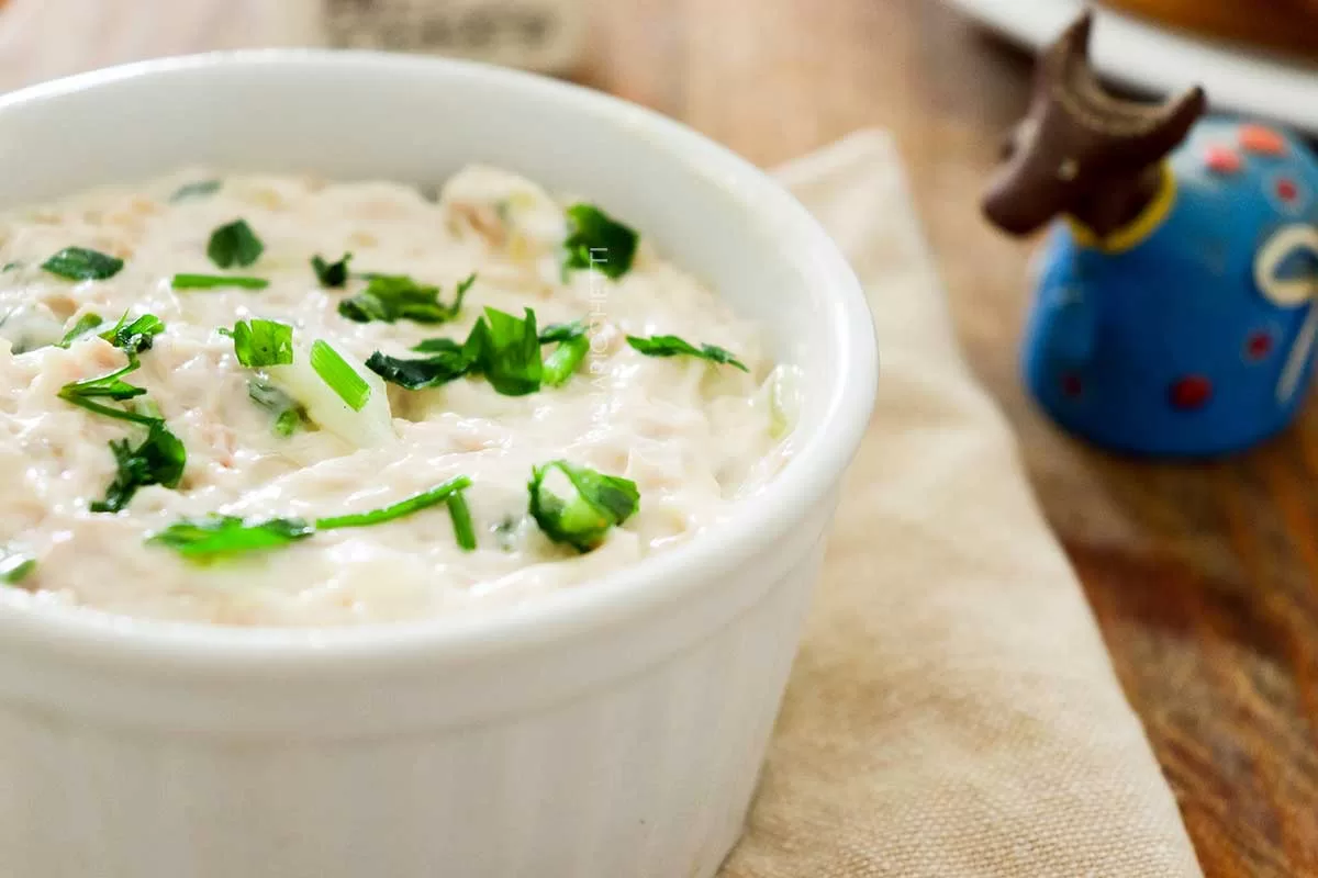 Receita de Patê de Atum com Maionese Simples - para o lanche da tarde do final de semana com a família ou amigos.