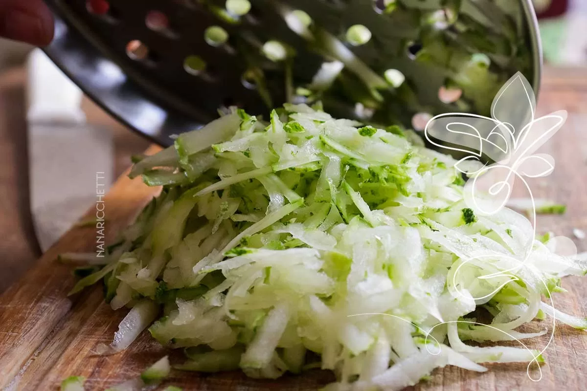 Viradinho de Abobrinha com Ovo com Farinha de Mandioca