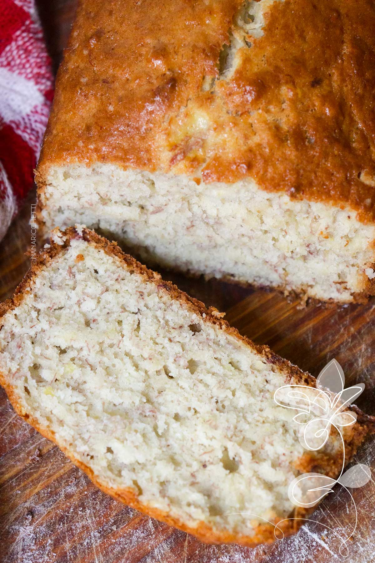 Receita de Banana Bread - faça um delicioso bolo americano para o café da tarde. 