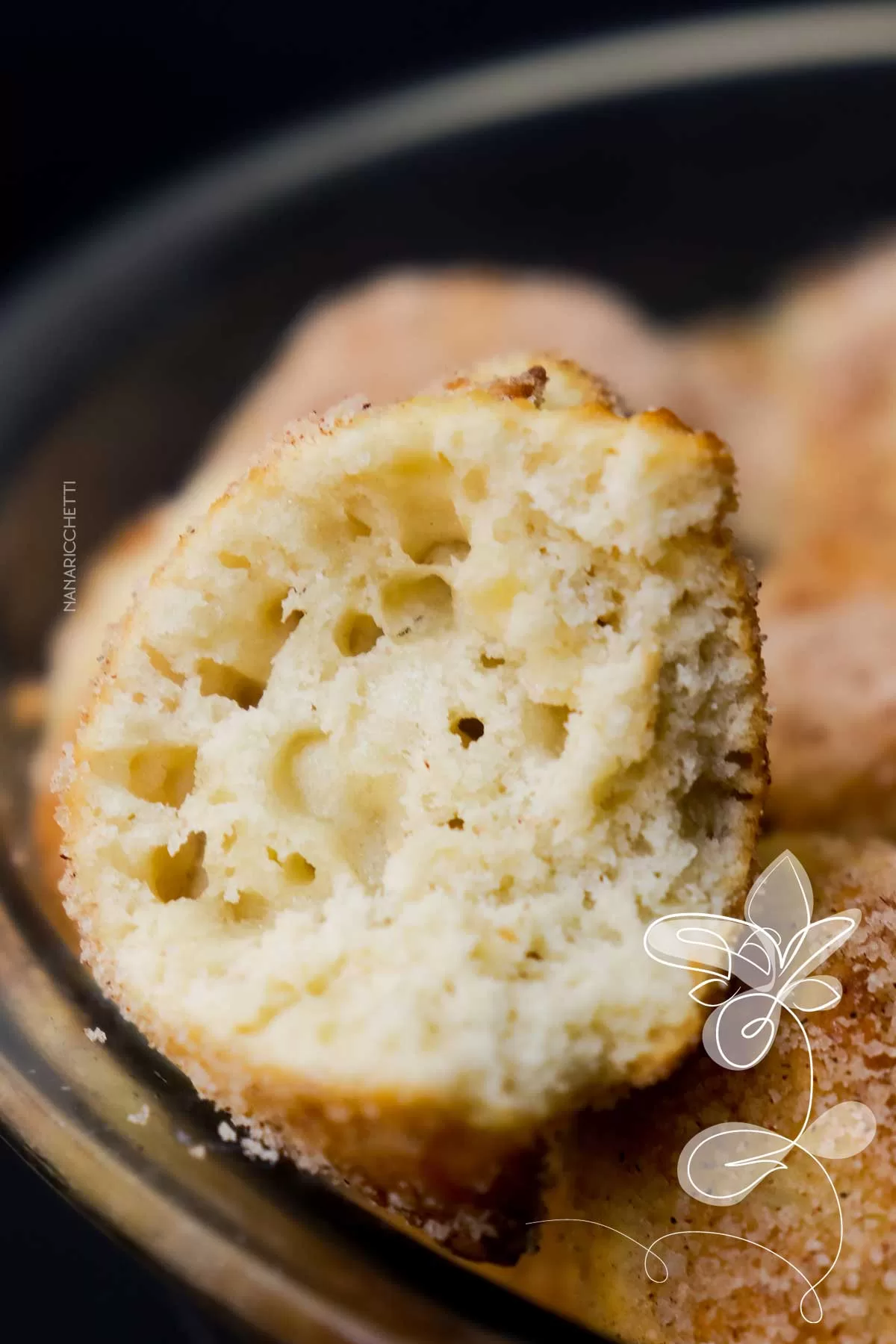 Receita de Bolinho Chuva AirFryer - delicioso para um fim de tarde.