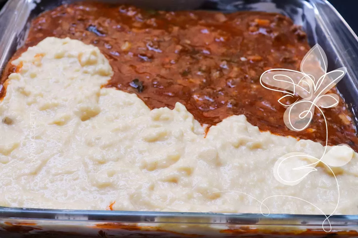 Receita de Nhoque de Forno Recheado - perfeito para o almoço de domingo com a família.