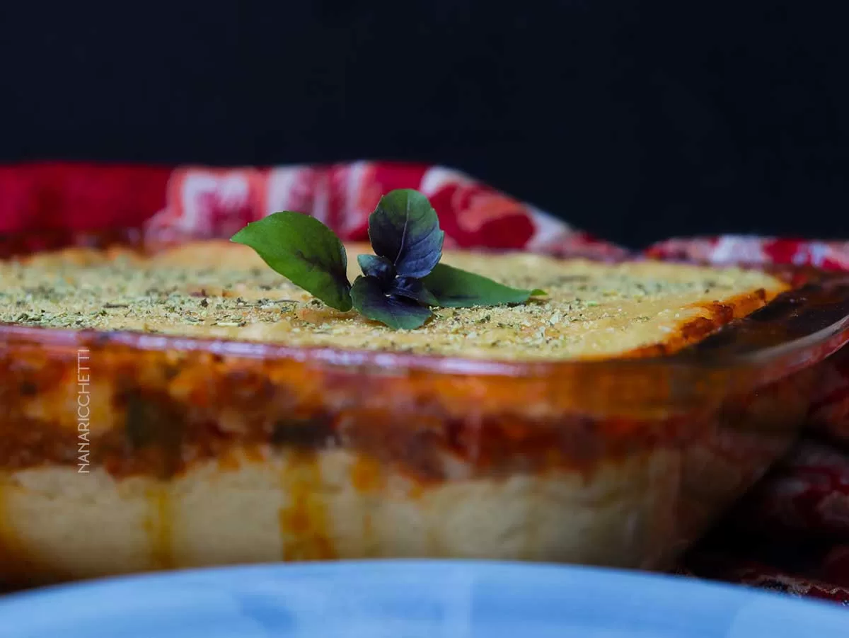 Receita de Nhoque de Forno Recheado - perfeito para o almoço de domingo com a família.