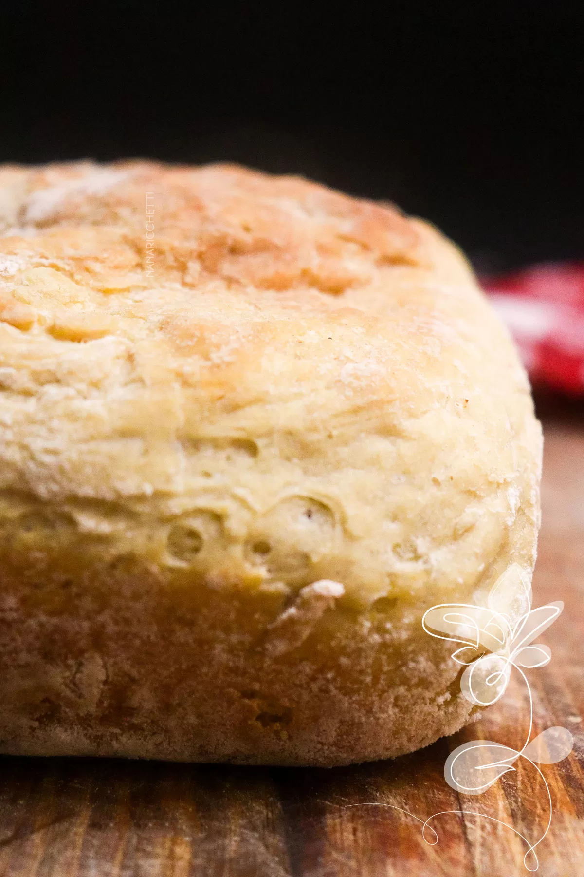 Receita de Pão de Mandioca - pão caseiro gostoso e macio, muito simples de fazer.