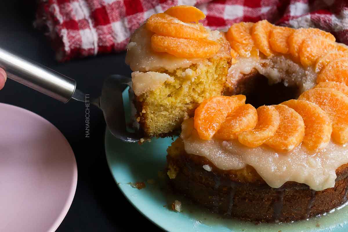 Receita de Bolo de Mexerica Fofinho - para o lanche da tarde em família.