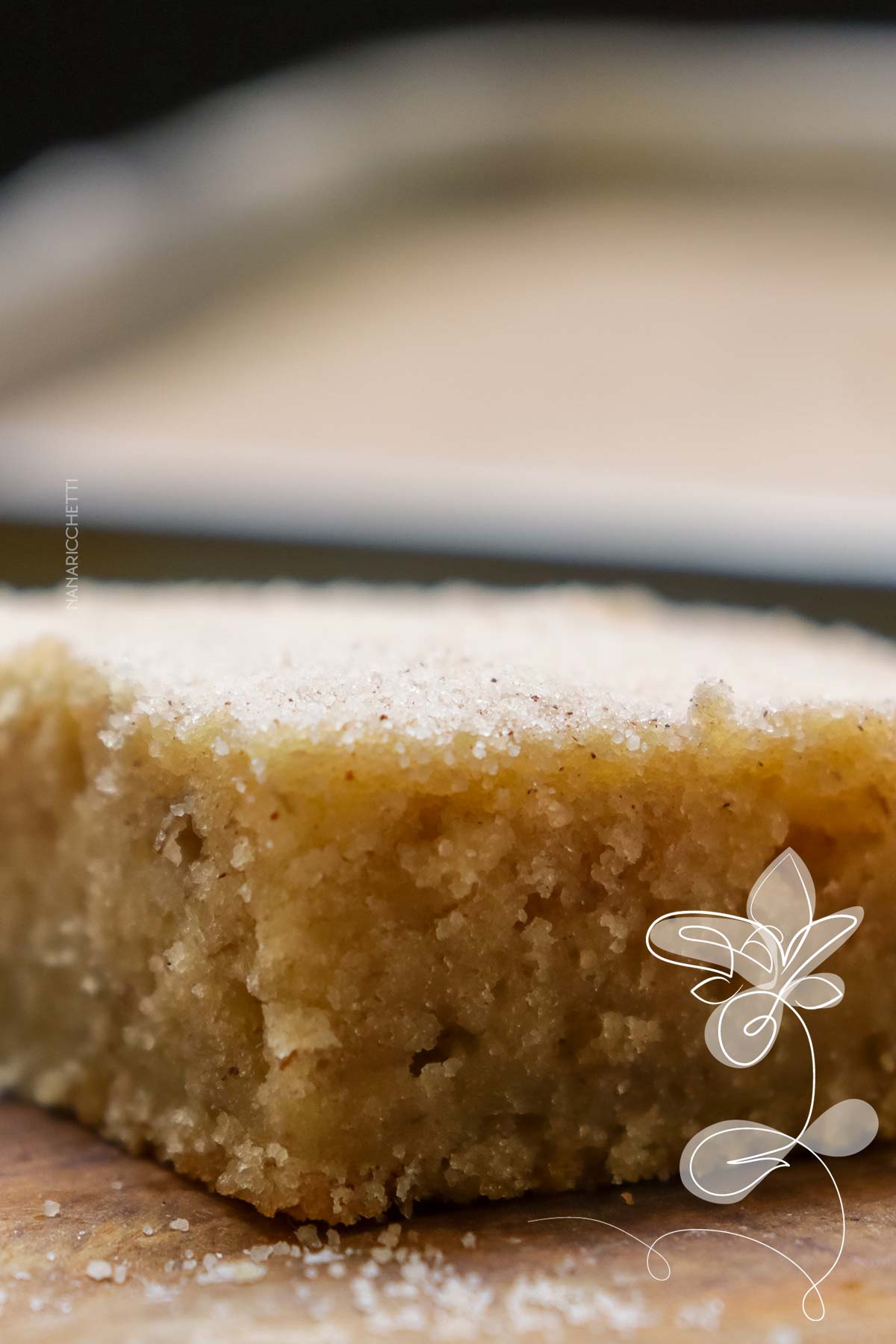 Receita de Bolo de Banana e Canela Simples - uma receita deliciosa para o lanche da tarde.