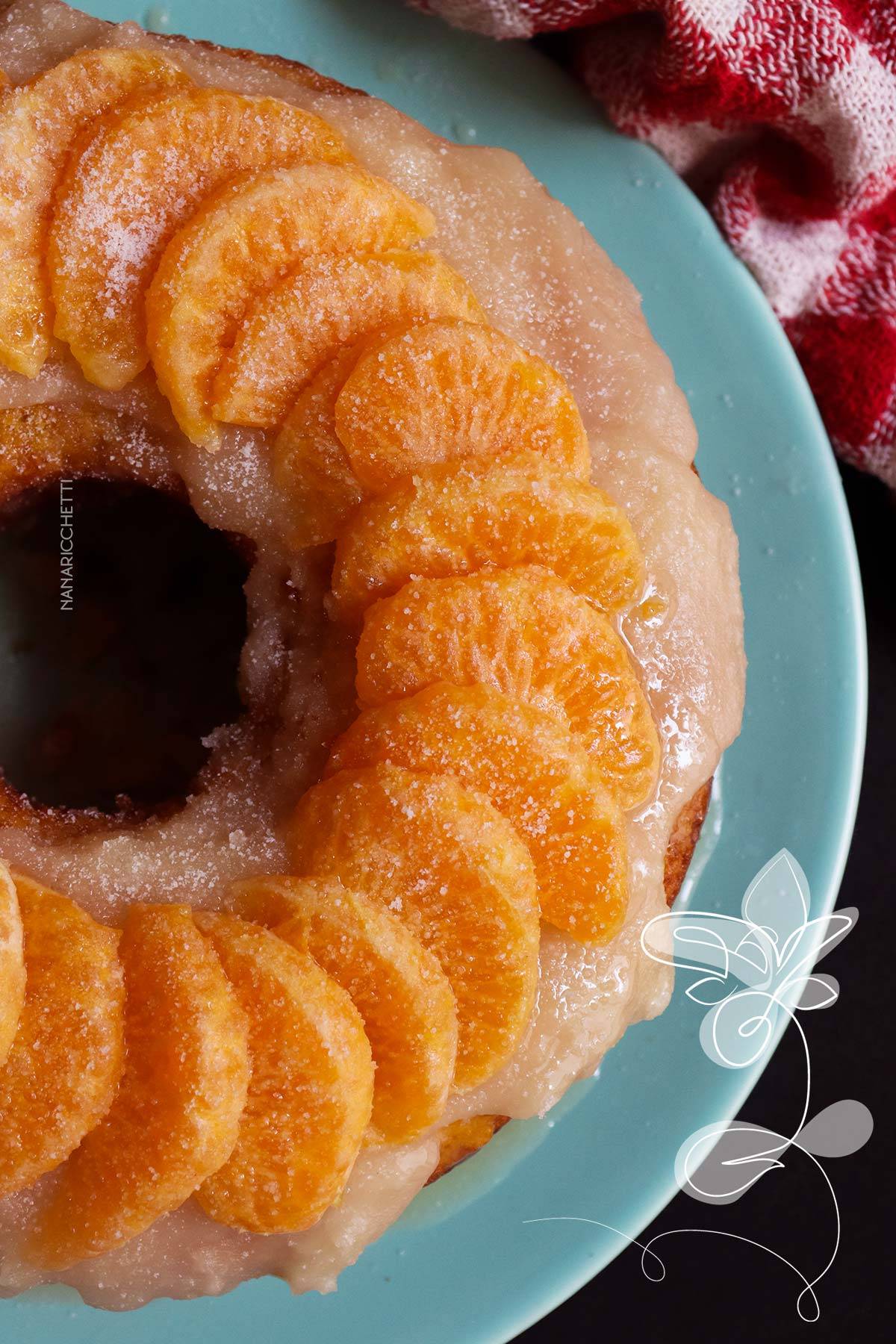 Receita de Bolo de Mexerica Fofinho - para o lanche da tarde em família.