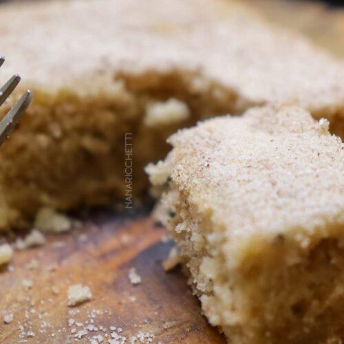 Receita de Bolo de Banana e Canela Simples - uma receita deliciosa para o lanche da tarde.