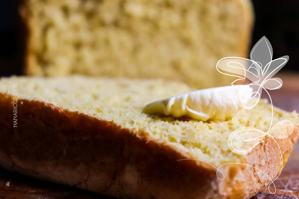 Receita de Pão de Fubá Caseiro - veja como é fácil fazer um café da manhã ou lanche da tarde delicioso.