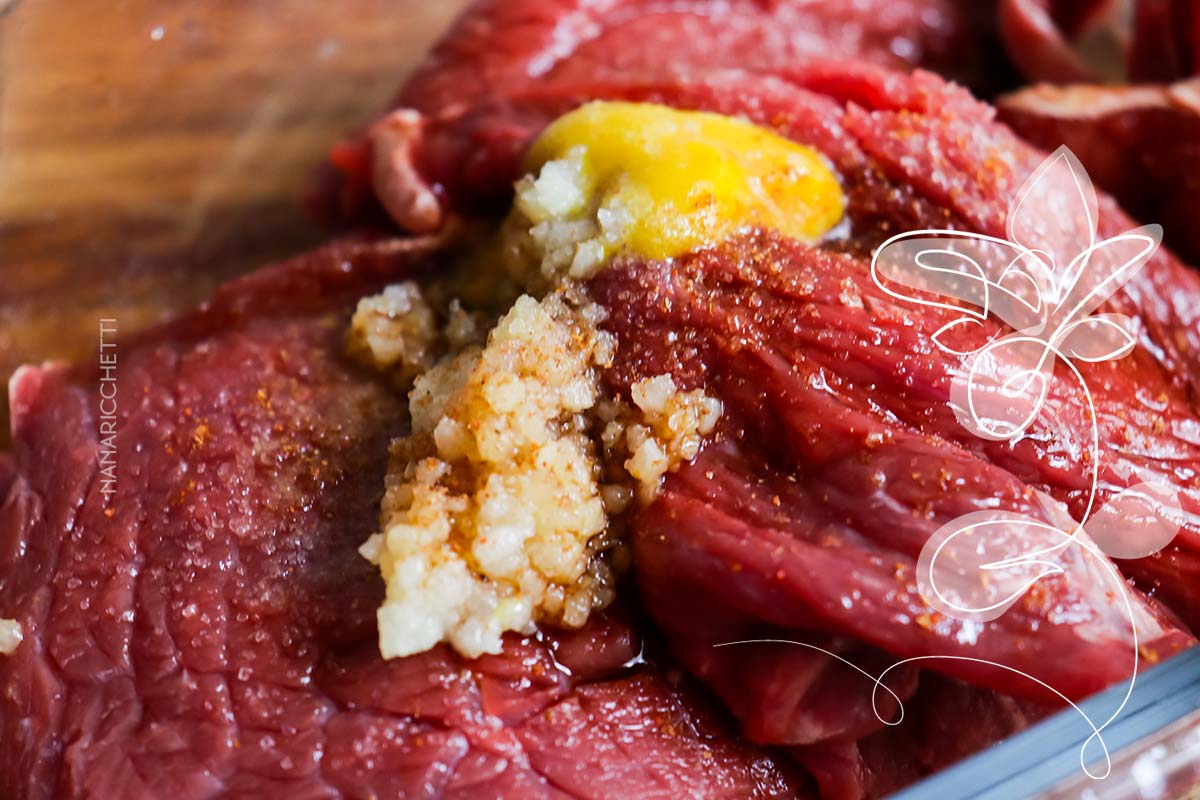 Receita de Tempero - veja como é fácil temperar bife de carne para o almoço ou jantar.