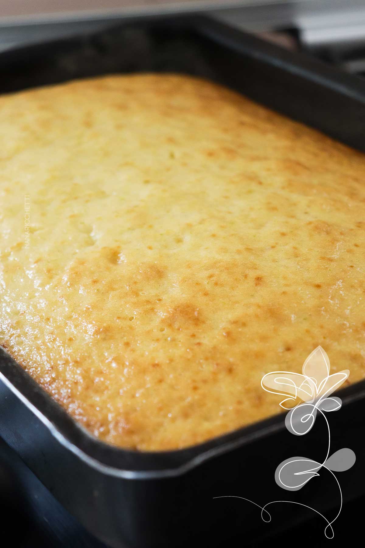 Bolo de Limão com Cobertura de Mousse