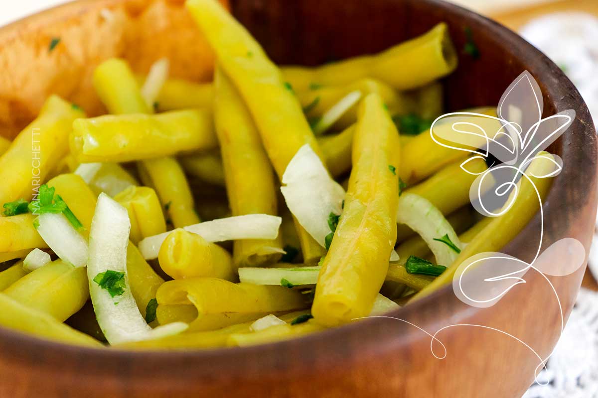 Receita de Salada de Vagem Simples - faça para o almoço ou jantar do dia a dia.