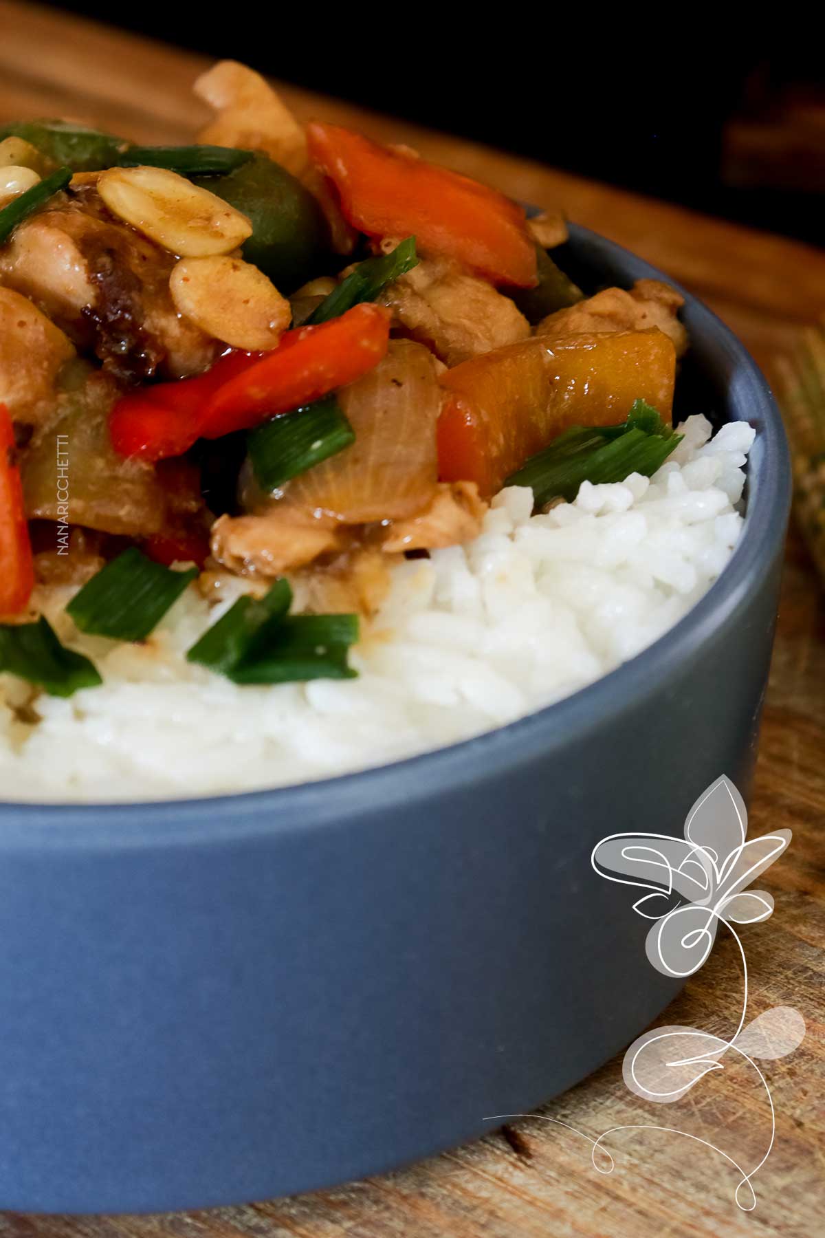 Receita de Frango Xadrez - veja como é fácil fazer em casa.