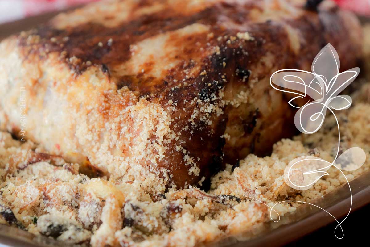 Receita de Lombo Suíno Assado na AirFryer - delicioso para as festas do final do ano.