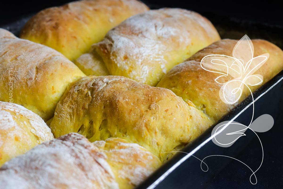 Receita de Pão de Abóbora - delicioso para o lanche da tarde.