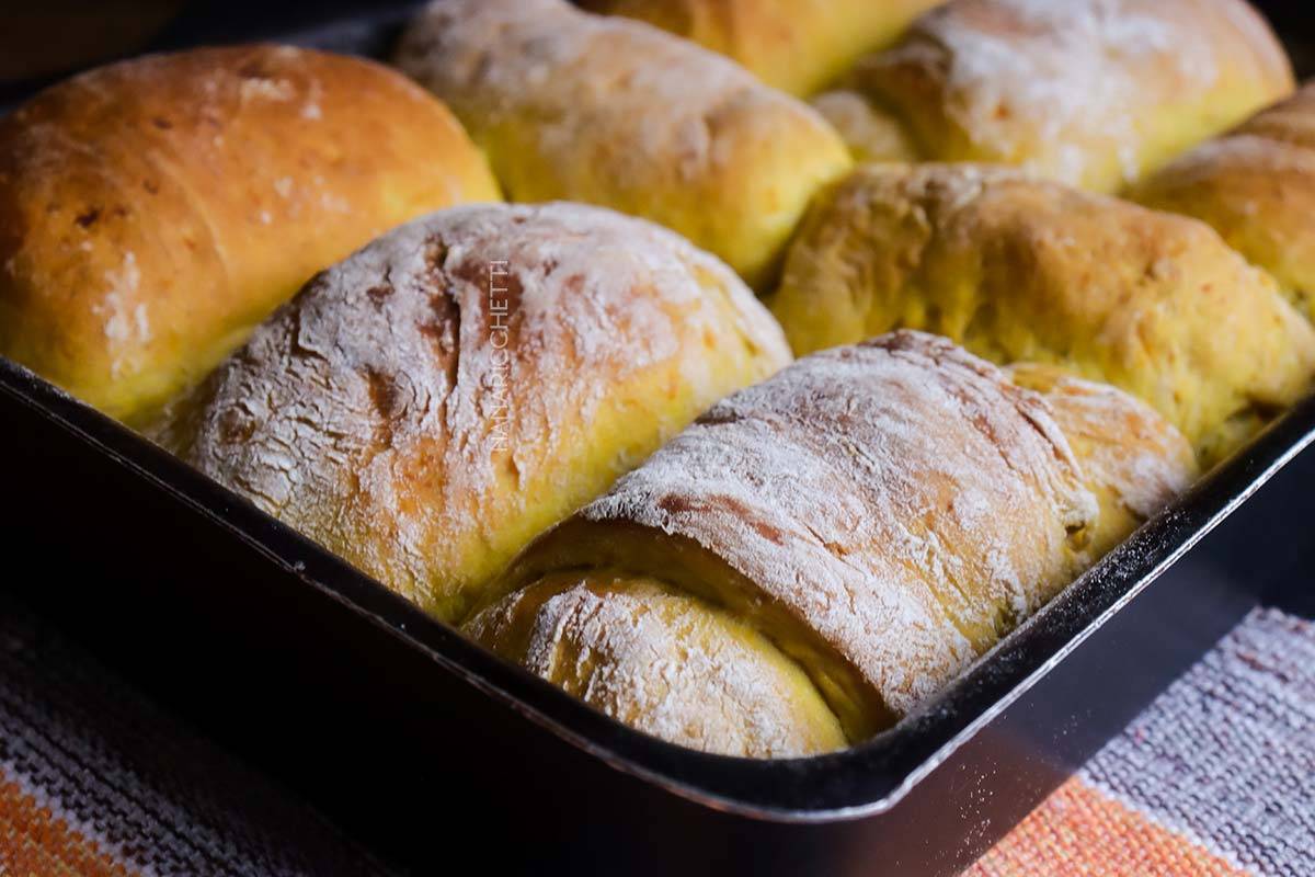 Receita de Pão de Abóbora - delicioso para o lanche da tarde.