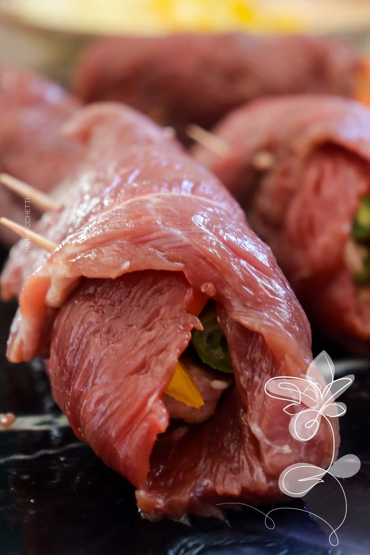 Receita de Bife à Rolê - delicioso para o almoço de domingo com a família.