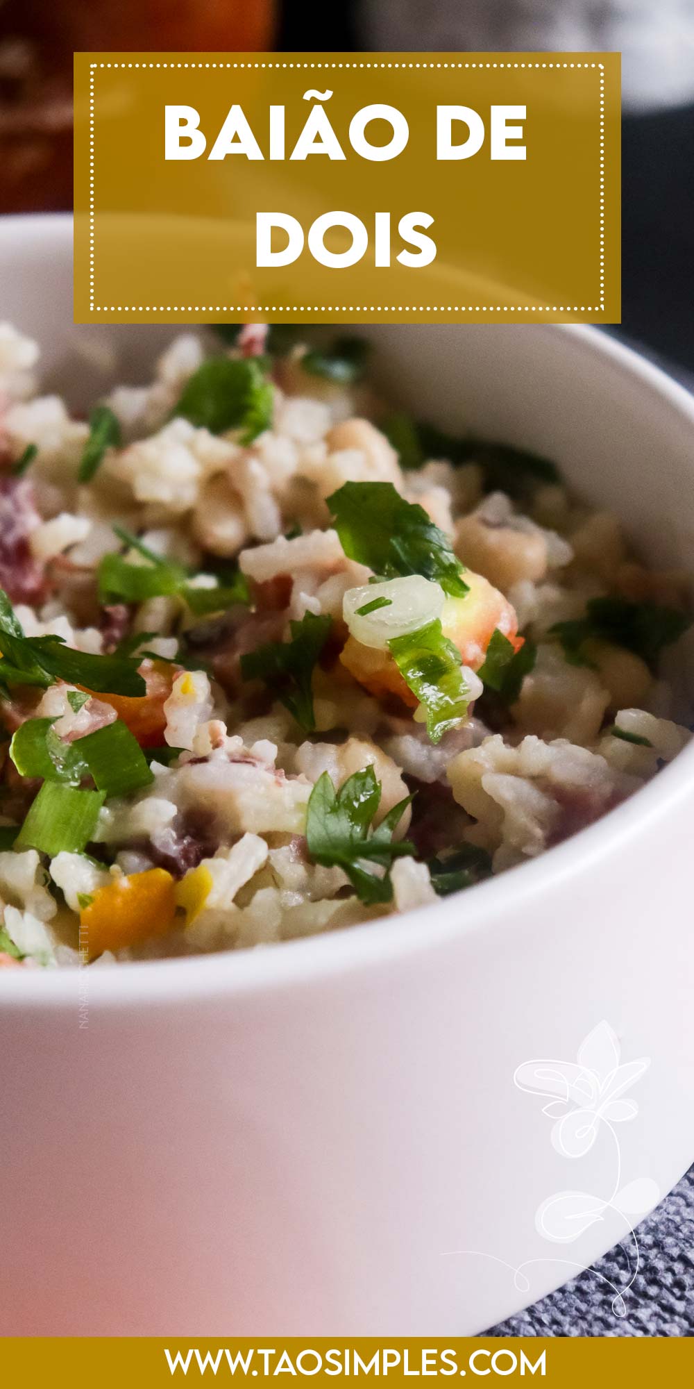 Receita de Baião de Dois - um prato nordestino delicioso para o almoço com a família.