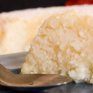 Bolo de Tapioca Granulada Gelado