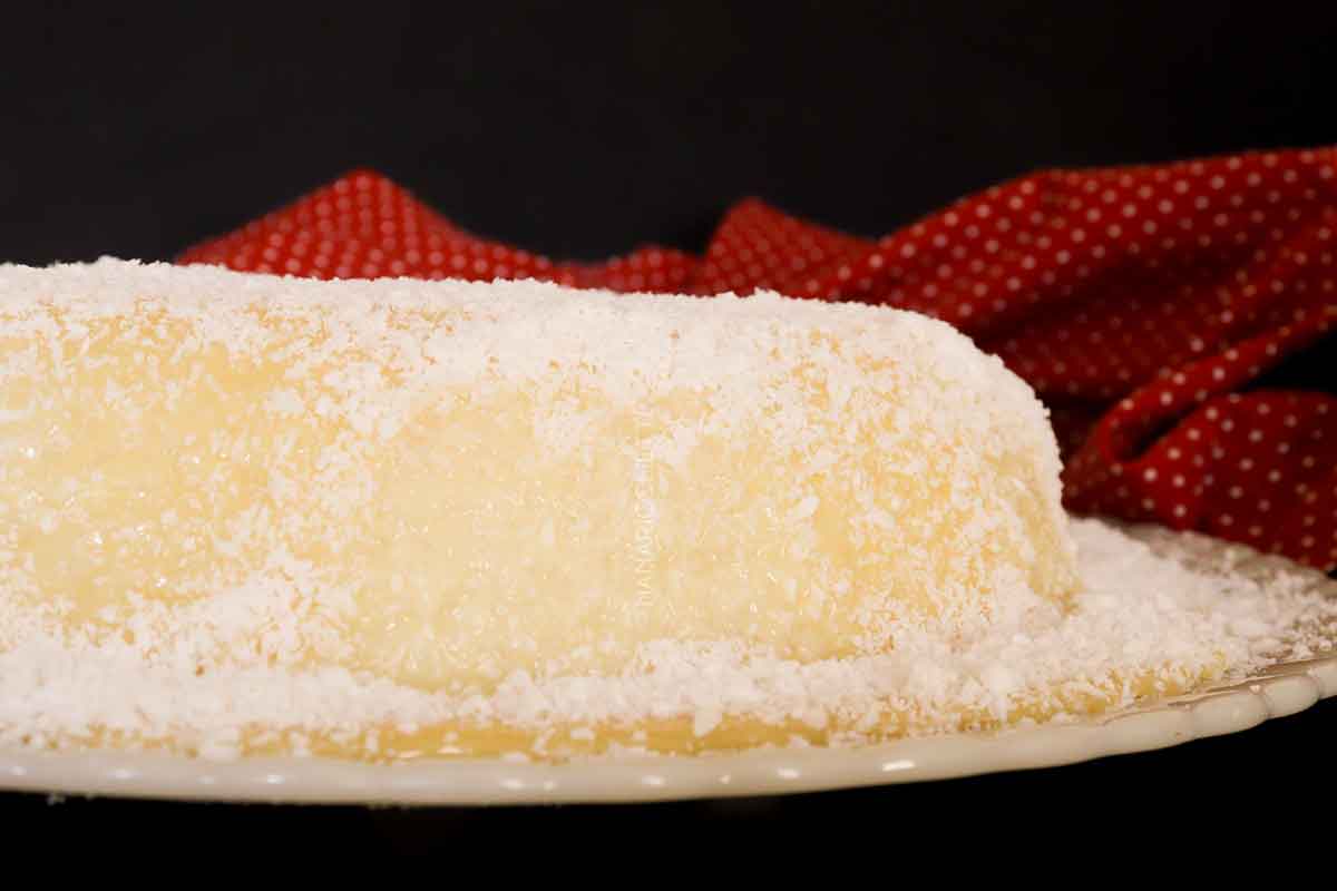 Bolo de Tapioca Granulada Gelado